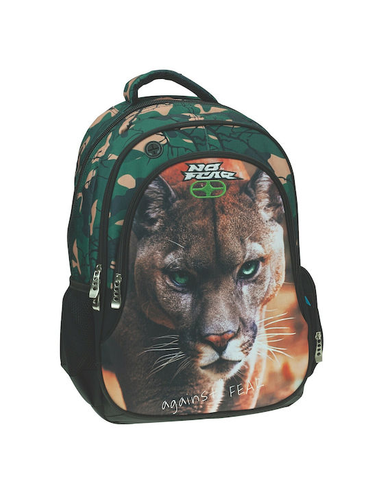 Back Me Up No Fear Puma School Bag Backpack Elementary, Elementary Multicolored