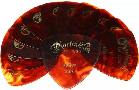 Martin Alegeri Faux Tortoise 346 Light Grosime 0.46mm Set 12buc