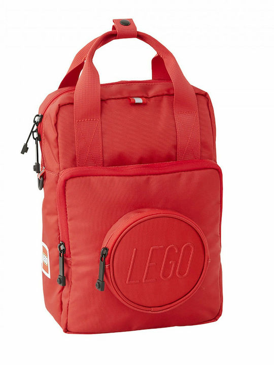 Lego Brick School Bag Backpack Elementary, Elementary in Red color