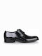 Baerchi Men's Leather Dress Shoes Black