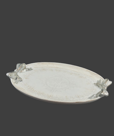La Vista Wedding Tray made of Plastic White 1pcs