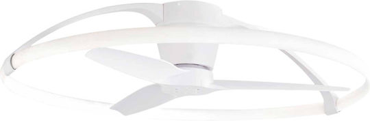 Mantra Nepal 7530 Deckenventilator 105cm mit Licht, WiFi und Fernbedienung White