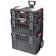 Qbrick Wheeled Plastic Tool Carrier with Toolbox