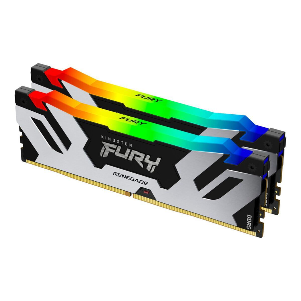 Kingston Fury Renegade RGB DDR5 32GB RAM με 2x16GB Modules και Ταχύτητα 6400 για Desktop