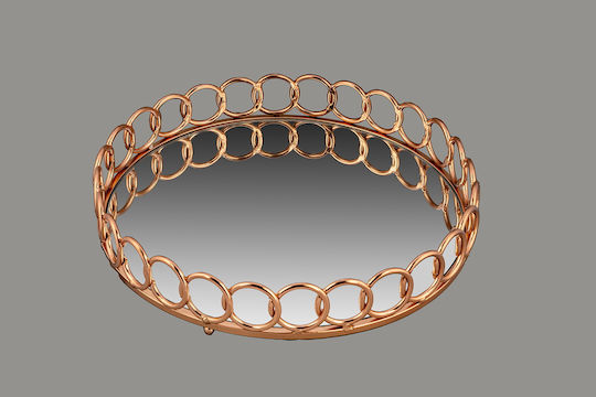 La Vista Sticlă / Metalic Rose Gold 1buc