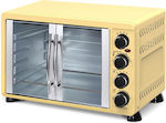 Turbotronic Electric Countertop Oven 55lt Without Burners with Air Cream Ecru