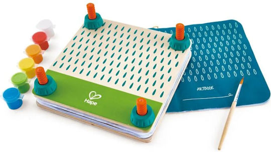 Hape Ζωγραφική Flower Press για Παιδιά 3+ Ετών