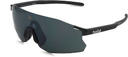 Bolle Icarus Sunglasses Μαύρα with Acetate Frame & Black Lens