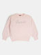 Guess Kids' Sweater Long Sleeve Pink