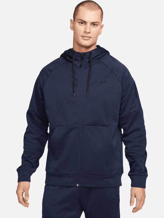 Nike Sweatshirt with Hood Navy Blue
