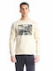 Paco & Co Herren Sweatshirt Beige