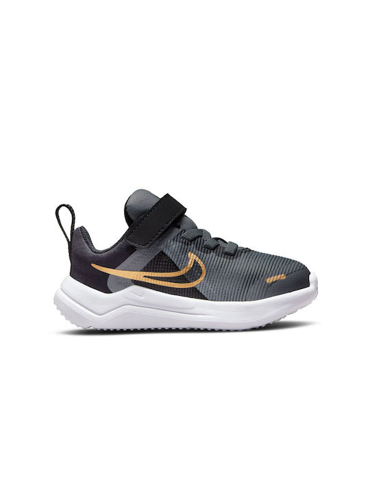 Nike Αθλητικά Παιδικά Παπούτσια Running Downshifter 12 Γκρι