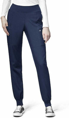 WonderWink W123 Women's Medical Pants Navy Blue