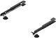 Auto Gs Supports for Car Roof Rack Rollers Cruz 941-446 Roller Supports for L1 Cargo Xpro 2022 Bars 2pcs