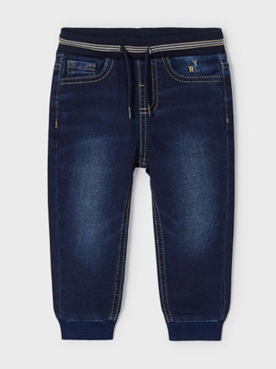 Mayoral Kids' Denim Pants Blue Ecofriends