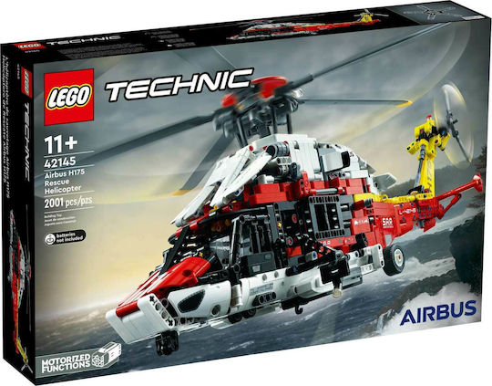 LEGO Technic Airbus H175 Rescue Helicopter For Ages 11 Plus