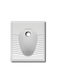 Turavit Turavit Squat/Turkish Style Bottom Siphon White