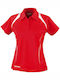 Result Spiro Team Spirit Γυναικείο Διαφημιστικό T-shirt Κοντομάνικο Red/White
