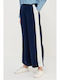 Pantaloni de trening pentru femei Wide Albastru marin