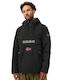 Napapijri Rainforest Pocket 2 Herren Winter Jacke Wasserdicht und winddicht Schwarz