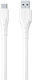 WK WDC-152 USB 2.0 Cable USB-C male - USB-A 30W White 1m (250692)