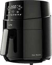 Life Digi Touch Fryer Air 4.5lt Black