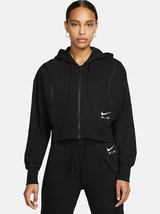 cropped nike air hoodie