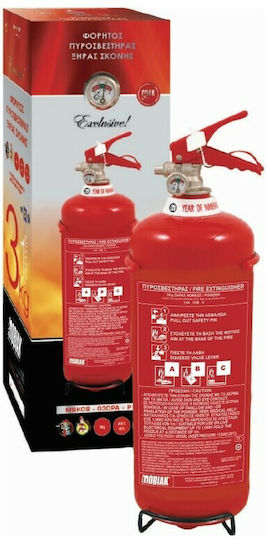Eval Portabil Extinctor de incendiu Chimie uscată 3kg cu Bază