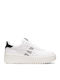 Japan Γυναικεία Flatforms Sneakers Λευκά