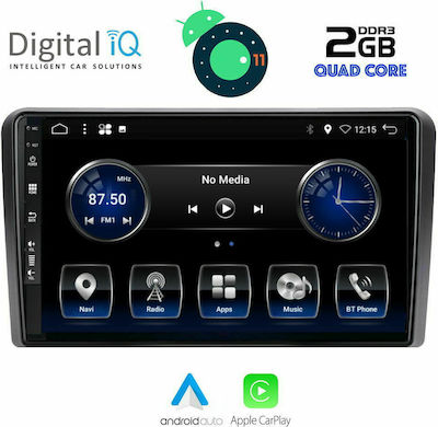 Digital IQ Ηχοσύστημα Αυτοκινήτου για Audi A3 2003-2012 (Bluetooth/USB/WiFi/GPS) με Οθόνη Αφής 9"