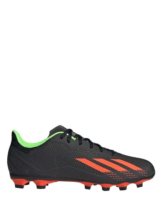 Adidas X Speedportal4 FxG Χαμηλά Ποδοσφαιρικά Παπούτσια με Τάπες Core Black / Solar Red / Solar Green