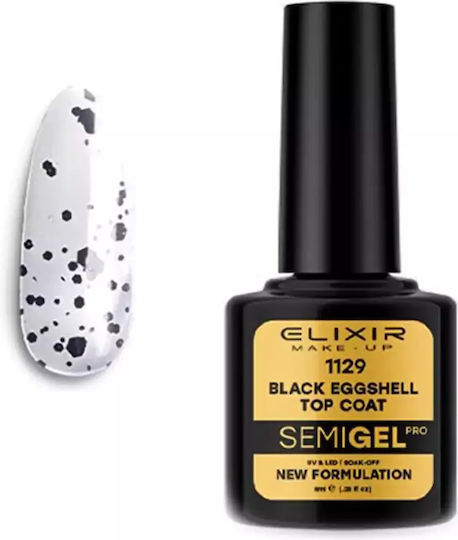 Elixir Semigel 1129 No Wipe Top Coat for Gel 7ml