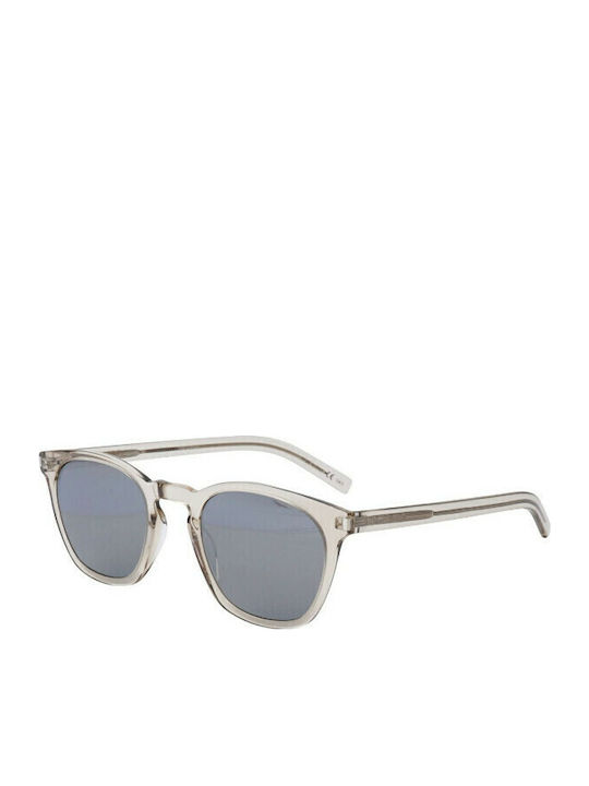 Ysl Men's Sunglasses with Transparent Plastic F...