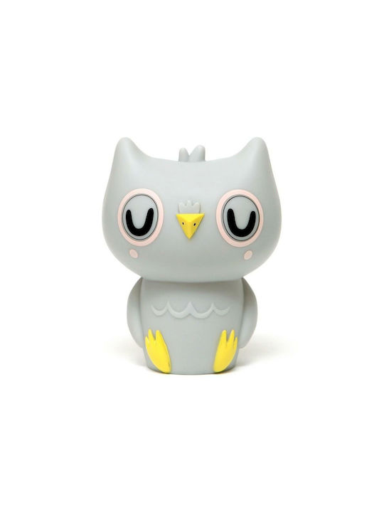 Petit Monkey Led Παιδικό Διακοσμητικό Φωτιστικό Owl Κίτρινο