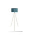 Zen Collection Φωτιστικό Δαπέδου Υ150xΜ45εκ. με Ντουί για Λαμπτήρα E27 Μπλε