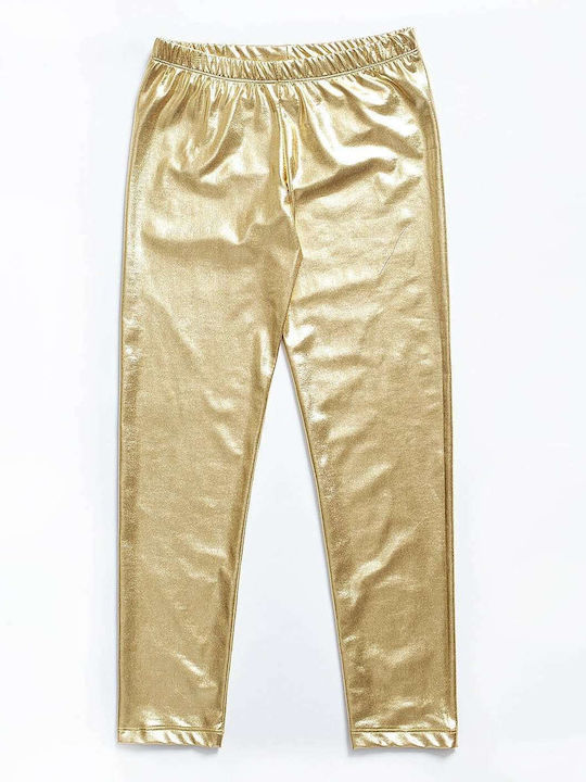 Evita Kinder Leggings Lang Gold