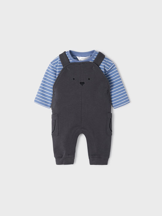 Mayoral Kids Set with Pants Winter 2pcs Navy Blue