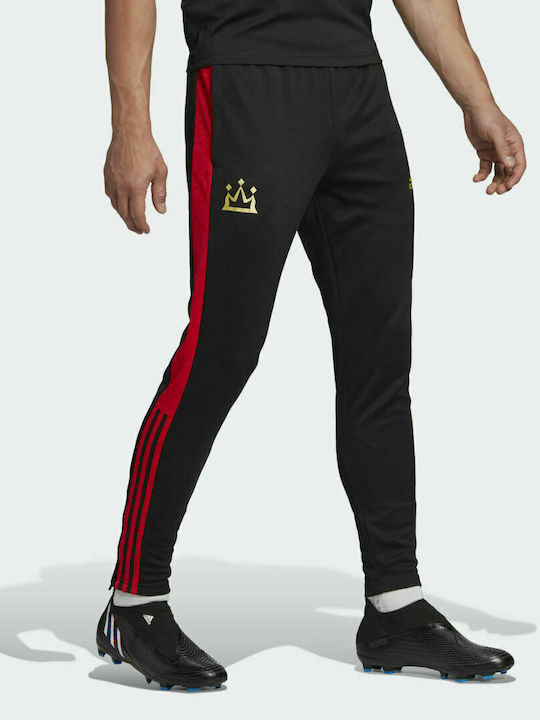 Adidas Salah Tr Παντελόνι Φόρμας με Λάστιχο Μαύρο