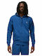 Blue Hooded Cardigan