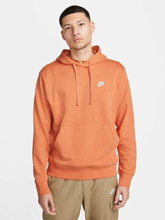 Club Sweatshirt mit Kapuze Orange