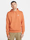 Club Sweatshirt mit Kapuze Orange