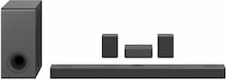 LG S80QR Soundbar 620W 5.1 με Ασύρματο Subwoofer και Τηλεχειριστήριο Μαύρο