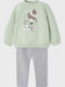 Kinder-Set mit Leggings Winter 2Stück Türkis Cat Set