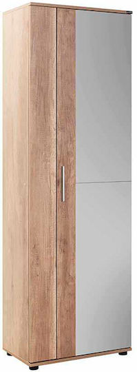 Holz Schuhschrank Porto mit 10 Regalen Tori L60xW36xH187cm