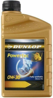 Dunlop Συνθετικό Λάδι Αυτοκινήτου Powertec Ultrance 0W-30 1lt