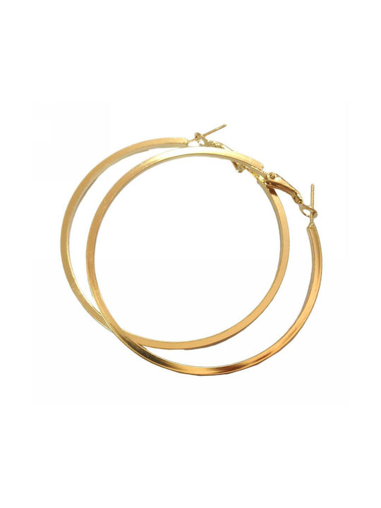 Earrings Hoops Gold Plated