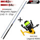 Robinson Magnetic Jigger Fishing Rod for Spinni...