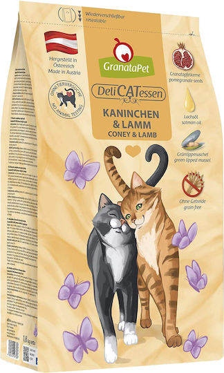 Delicatessen Cat Dry Food with Lamb 1.8kg