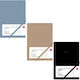 Deli Notebook 96 Sheets A5 Square with Elastic (Μiscellaneous colours)