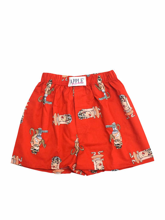 Apple Boxer Kinder-Boxershorts Orange